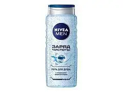 Гель д/д Nivea Men Заряд чистоты 500мл, фото №1
