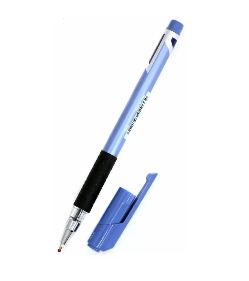 Ручка шариковая Deli Arrow EQ10-BL, 0,7мм, синяя, фото №1