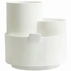 Органайзер "deVENTE. Orbit" вращающийся, 12x12,5x12 см, белый, фото №1