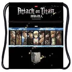 Мешок для сменной обуви "Атака Титанов, 4 season" 34х47см, карм, фото №1