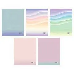 Тетрадь 48л КЛЕТКА  "Mist"  Soft-touch, фото №1