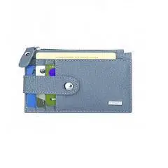 Кредитница ESSE КРИС Туман кожа серо-голубой, фото №1