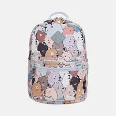 Рюкзак жесткокаркасный "Cute Bear" 37х28х15см,папка,сменка, пенал, фото №1