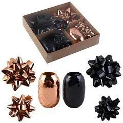 Набор для упаковки 12 предметов   черный/розовое золото, фото №1