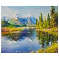 Алмазная мозаика 30*40см ОЧАРОВАНИЕ ПРИРОДЫ, фото №1