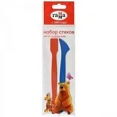 Набор стеков Гамма 2шт. пластик пакет европодвес, фото №1