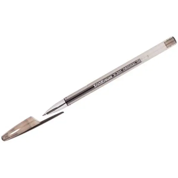 Ручка гелевая R-301 ORIGINAL Gel 0,5мм, черный, фото №1