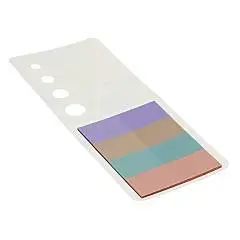 Закладки клейкие пластиковые EK Manga, 18x50мм, 100л, 4цв., фото №1