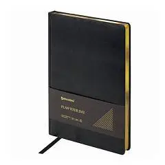 Ежедневник недат А4 "Iguana" черный, тв.обл, фото №1