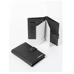 Портмоне муж. Di Gregorio нат.кожа, черный, фото №1