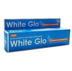Зубная паста White Glo Отбеливающая с пробиотиками 100г, фото №1