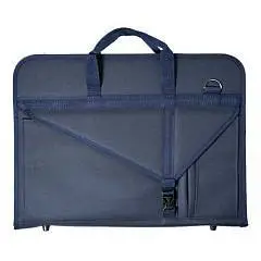 Папка д/худ А3 молн пластик карман синяя НП ЗХК, фото №1