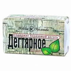 Мыло туалетное Дегтярное 140г об, фото №1