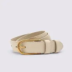 Ремень "GRACE" L бежевый кайман, фото №1