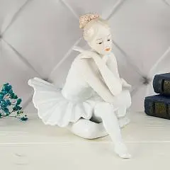 Фарфоровая статуэтка "Балерина", 22*14*12 см, фото №1