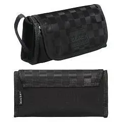 Пенал "deVENTE. TOTAL BLACK" 21x10x7,5 см, текстильный черн, фото №1
