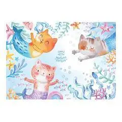 Клеенка д/ уроков труда Которусалки 35*50см ПВХ, фото №1