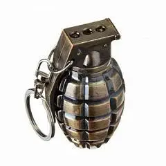 Брелок Граната фонарик/лазер. 5см., фото №1