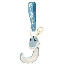 Игрушка мягкая MAXITOYS Змей Снейк Голубой 12см, фото №1