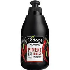 Шампунь/гель мужской Cottage 250мл ДРЕВЕСНЫЙ  ПЕРЕЦ, фото №1