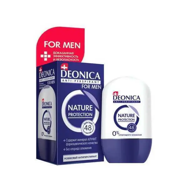 Део-ролик Deonica Nature Protection 50мл, фото №1
