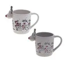 Кружка "Скандинавский олень", 15,8 х9,4 х11,6 см, 2в., фото №1