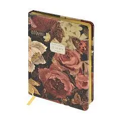 Ежедневник недат А5+ "FLORA.Lush Bouquet" тв.обл, фото №1