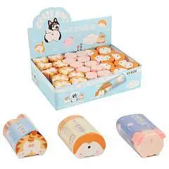 Ластик фигурный 40х27х23мм "Animals" ассорти, фото №1