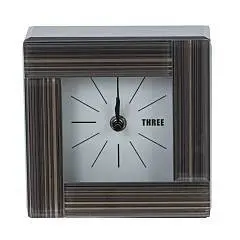 Часы настольные декоративные L15 W5 H15см (1xАА не прилаг), фото №1