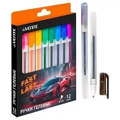 Набор ручек гелевых "deVENTE. Fast or Last" 12 цветов, 0,5 мм, фото №1