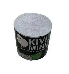 Туалетная бумага KIVI mini серая 1-сл. без втулки, фото №1