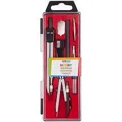 Готовальня ArtSpace, 8 пред,, циркуль 135мм, в пласт. футляре, фото №1