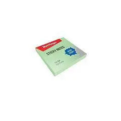 Бумага с клеевым краем Berlingo 75х75мм, 100л., пастель, зеленый, фото №1