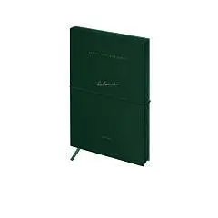 Ежедневник недат А5 "Mysterious soul. Dark green", тон. блок, цв, фото №1