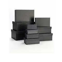 Коробка подарочная "Графит" 30*19*13см 10-10, фото №1