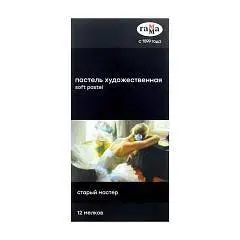 Пастель худ сухая Гамма "Старый мастер" 12цв картон. упаковка, фото №1