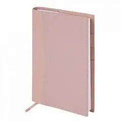 Ежедневник недат B6 "Глэм" розовый, мягк.обл, фото №1