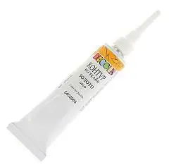 Контур по ткани "Декола"  18мл акрил золото, фото №1