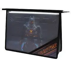 Папка д/труда А4 пласт молния 500мкм Огненный робот Феникс, фото №1