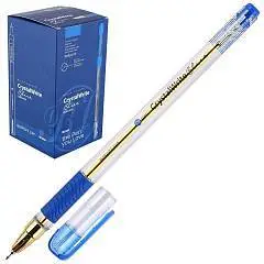 Ручка шариковая "CrystalWrite" 0.38 ММ, СИНЯЯ, фото №1