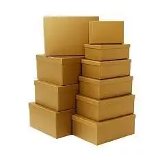 Коробка подарочная "Праздник" золотой 31*23*13,5см 10-7, фото №1