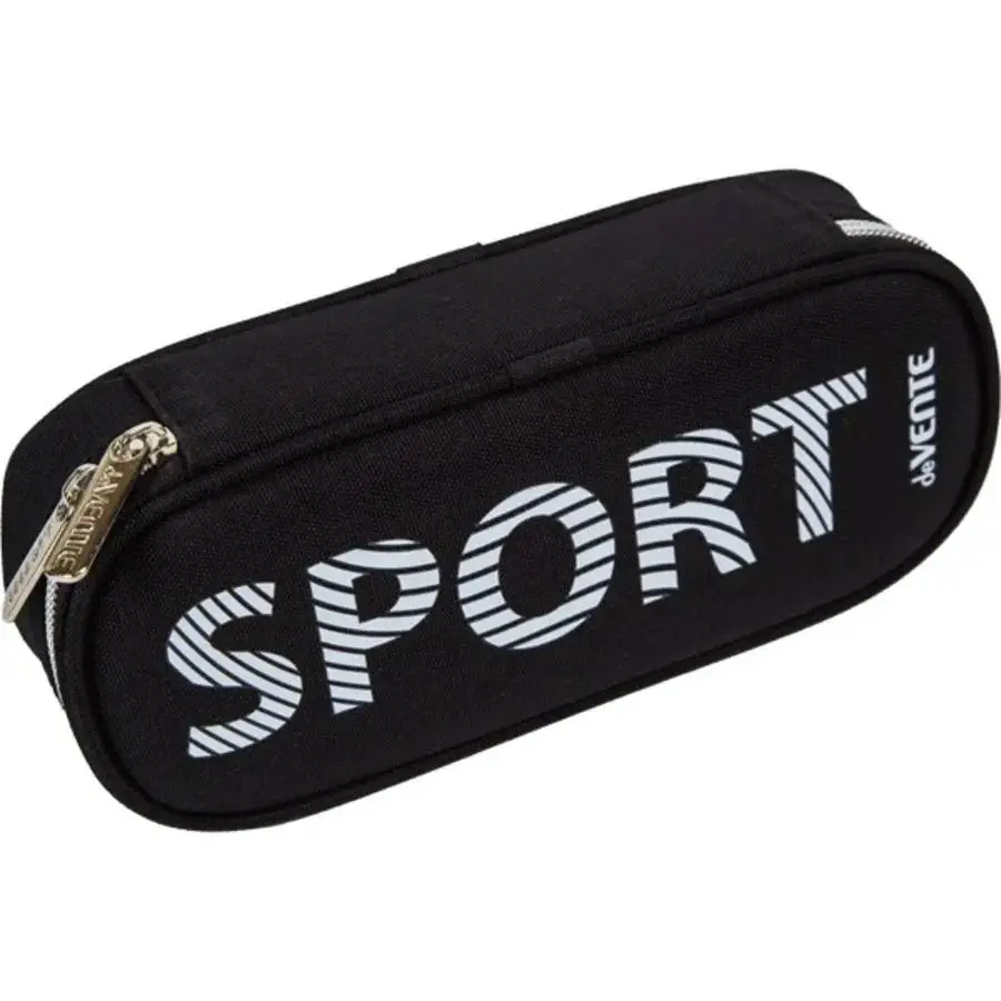 Пенал овальный "deVENTE. Sport" 21x8x5 см, с внутр.органайзером, фото №1