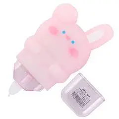 Корректирующая лента "Зайка" 5мм*5м, роз.корпус, фото №1