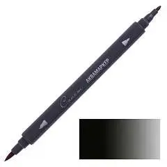 Сонет Аквамаркер, двусторонний, сажа газовая, фото №1