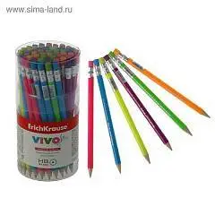 Карандаш автоматический ErichKrause Vivo 0,5мм, НВ, фото №1