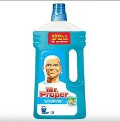 Средство для пола "Mr.Proper" 1л океан, фото №1