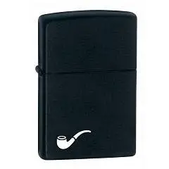 Зажигалка для трубок ZIPPO Pipe Black Matte, фото №1