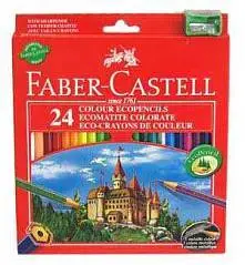 Карандаши цветные "Замок" 24цв шестигр, фото №1