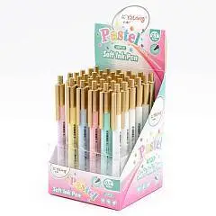 Ручка шариковая автомат. YALONG, 0,7мм, синяя, фото №1