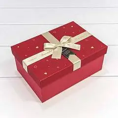 Коробка подарочная "Beautiful Day" Красный 20*14*8 см 3-2, фото №1